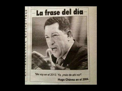 Le piden a Hugo Chávez que cumpla con su promesa.