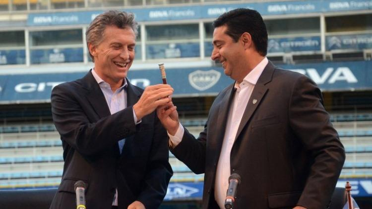 Mauricio Macri y Daniel Angelici. Mauricio Macri y Daniel Angelici. 