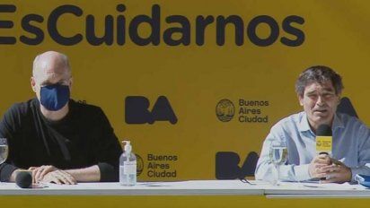 R. Larreta explicó la nueva medida para mayores de 70 años y negó una 