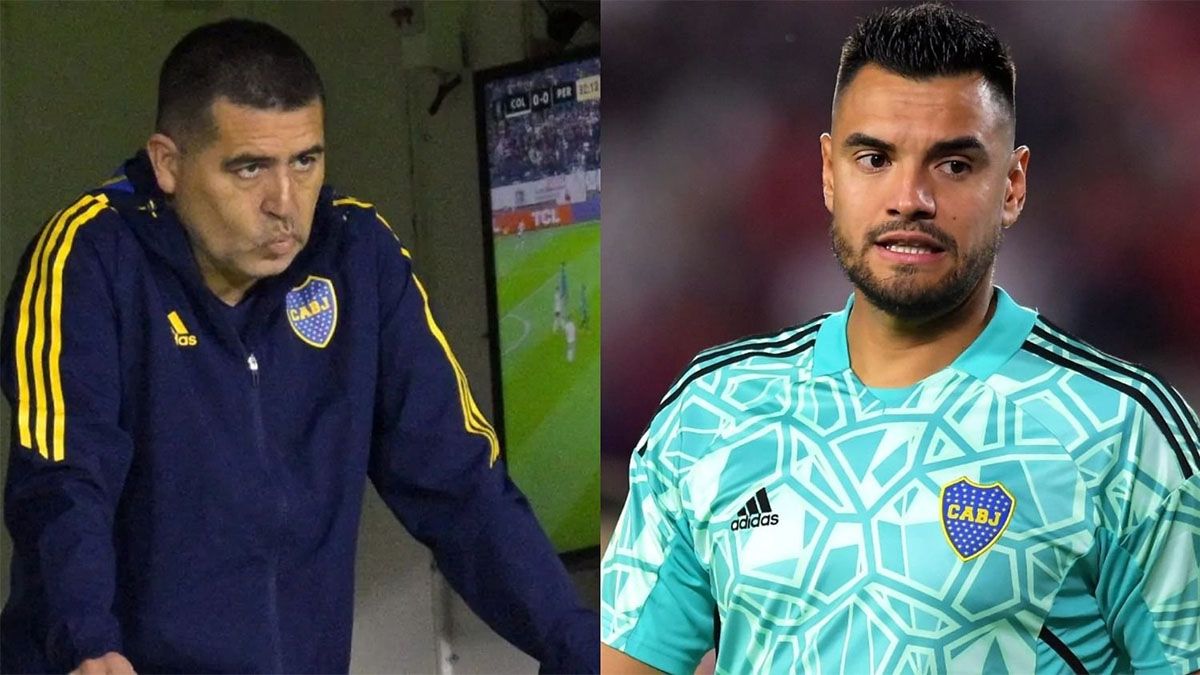 Juan Rom&aacute;n Riquelme apunta muy fuerte para que Leandro Brey sea el arquero titular de Boca y, de a poco, le da salida a Sergio Romero.