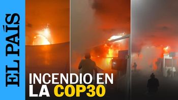 Fuego y humo en la cumbre... pero de la COP 30 en Brasil