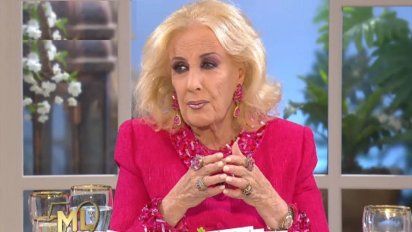 Moria Casán se niega a compartir mesa con Mirtha Legrand: