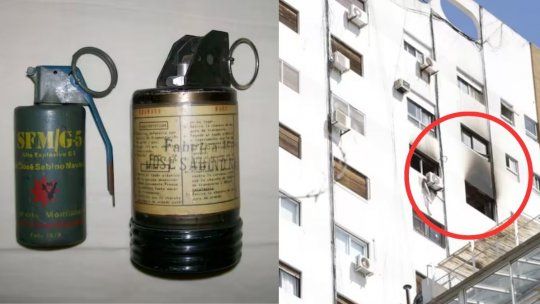 Luego de controlar el incendio, el edificio fue desalojado por precaución debido a la cantidad de armas. Luego de controlar el incendio, el edificio fue desalojado por precaución debido a la cantidad de armas.