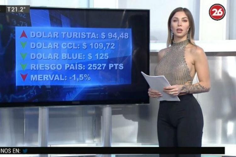 Una Conductora De Un Noticiero Usó Un Look En El Que Se Le Traslucían Los Pezones Y Generó 6633