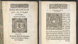 altText(Rey Jacobo Estuardo, espectros, brujas y tratado de demonios)}