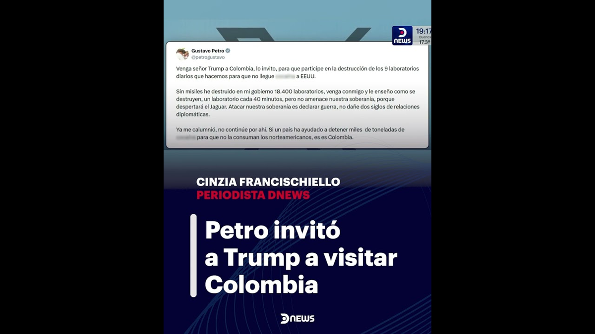 Posteo de Gustavo Petro | GENTILEZA DNEWS Posteo de Gustavo Petro | GENTILEZA DNEWS