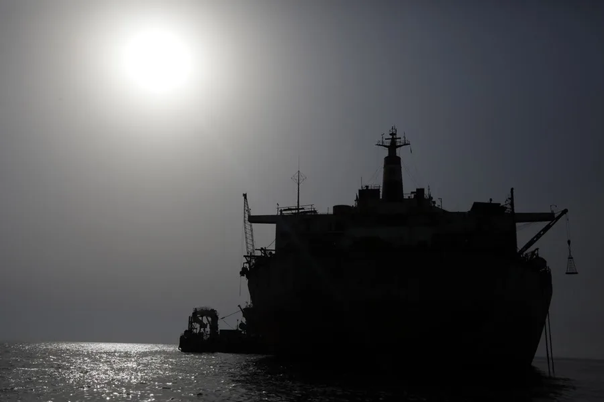 EE.UU. intercepta un buque petrolero en el Índico por violar el bloqueo de Washington al crudo en el Caribe | GENTILEZA EFE EE.UU. intercepta un buque petrolero en el Índico por violar el bloqueo de Washington al crudo en el Caribe | GENTILEZA EFE