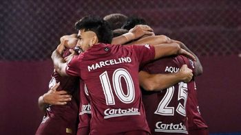 Lanús 1 - U. de Chile 0: en su cumpleaños, la ciudad natal de Maradona luchó y está en la final