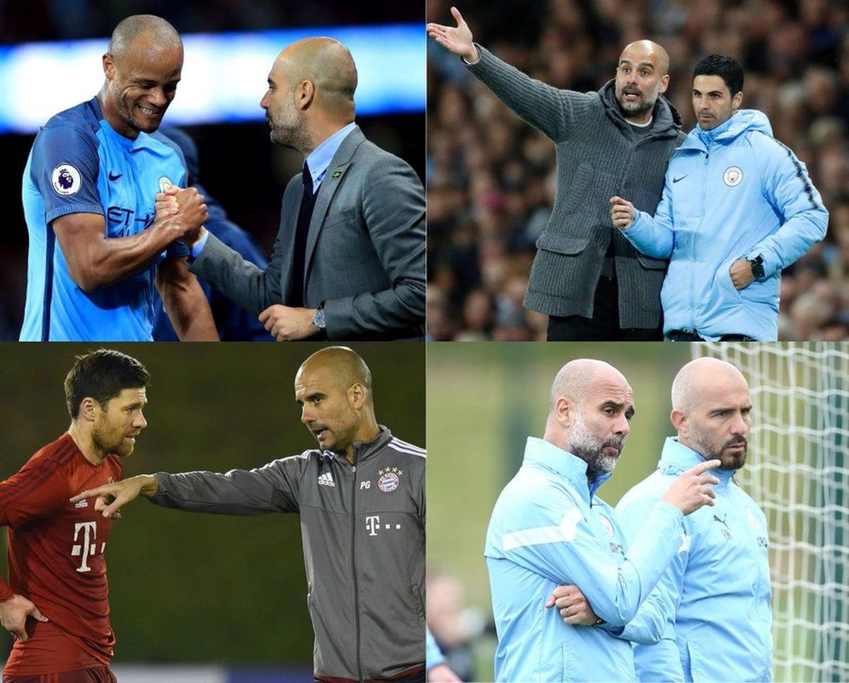 Los distintos momentos de "Pep" Guardiola en el Manchester City. Los distintos momentos de "Pep" Guardiola en el Manchester City.