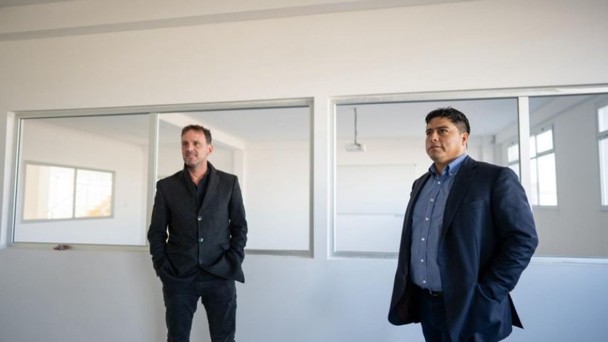 Thierry Decoud y el gobernador Claudio Vidal. Thierry Decoud y el gobernador Claudio Vidal.