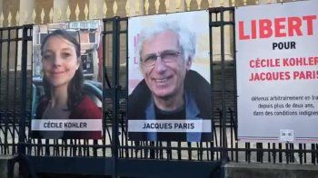 2 franceses condenados en Irán 2 franceses condenados en Irán