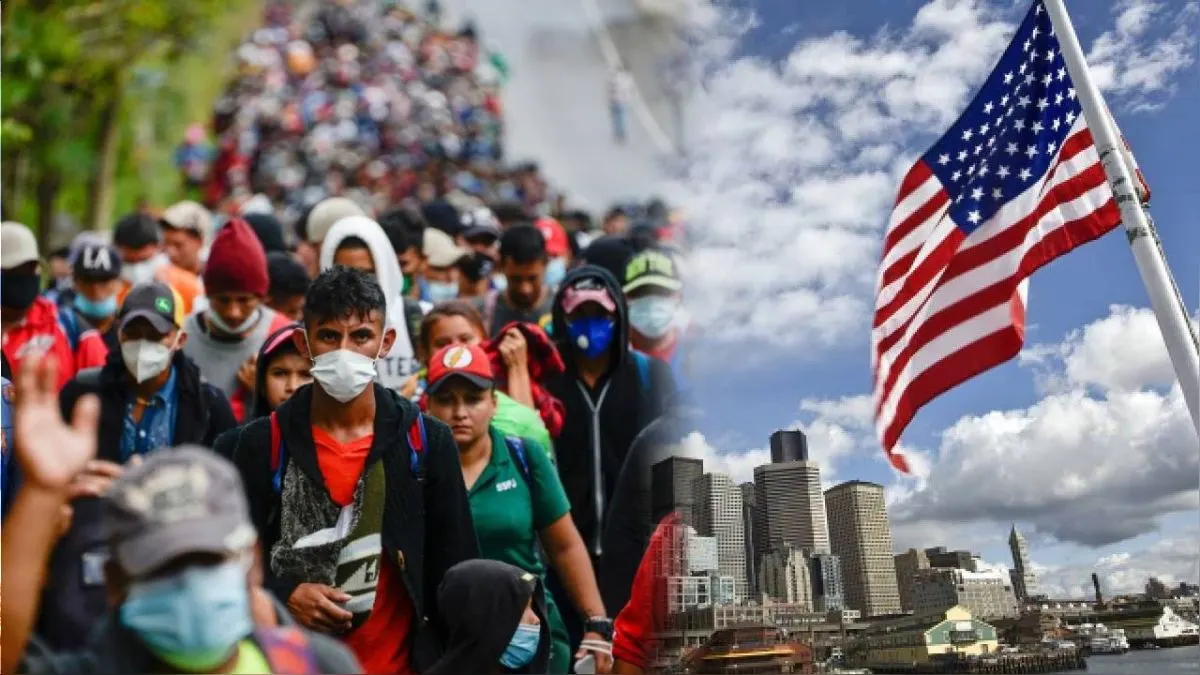 54.000 inmigrantes detenidos en septiembre en USA. 54.000 inmigrantes detenidos en septiembre en USA.