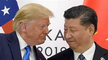 Donald Trump (USA) Y xI Jinping (China)
