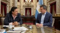 Sergio Massa y Gustavo Sáenz por Grok.