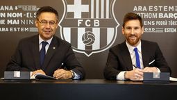 Josep Maria Bartomeu y Lionel Messi, una relaciòn que se rompió antes del burofax pero a partir de ese momento fue imposible.