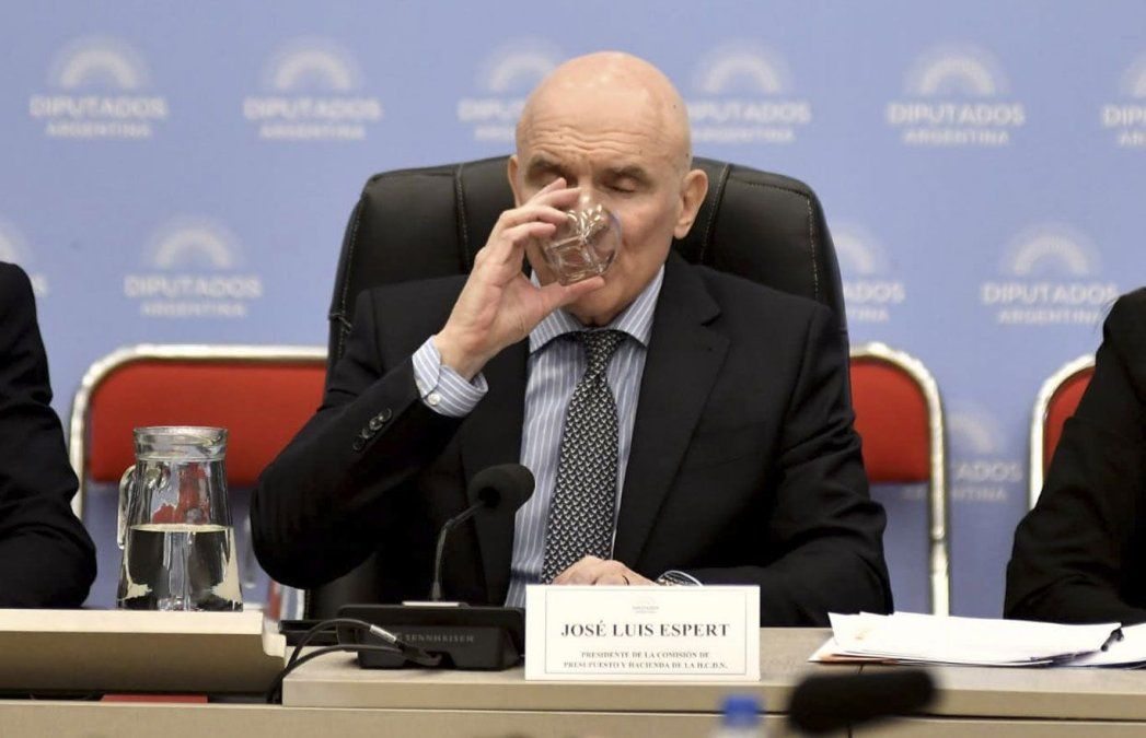 José Luis Espert presidía este miércoles la comisión de Presupuesto y Hacienda de la Cámara de Diputados. José Luis Espert presidía este miércoles la comisión de Presupuesto y Hacienda de la Cámara de Diputados.