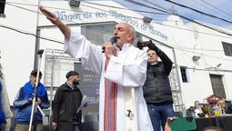 La misa antimilei de los curas villeros en septiembre de 2023..