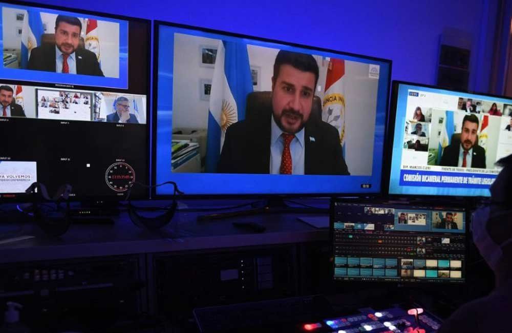 Marcos Cleri, extitular de la Comisión Bicameral Permanente de Trámite Legislativo, acusado por JXC de no convocar a reuniones para tratar expedientes desde mediados de 2021 hasta fines de 2023. (Foto: Comunicación Senado). Marcos Cleri, extitular de la Comisión Bicameral Permanente de Trámite Legislativo, acusado por JXC de no convocar a reuniones para tratar expedientes desde mediados de 2021 hasta fines de 2023. (Foto: Comunicación Senado).