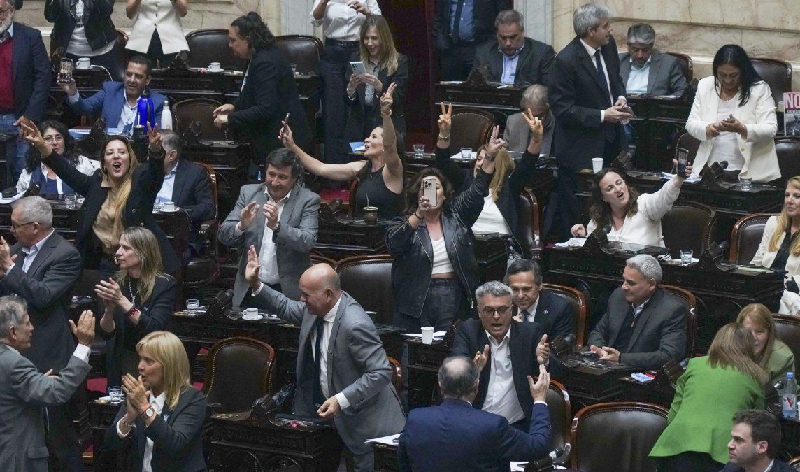 Con más de 2/3, Diputados rechazó los dos vetos de Javier Milei.