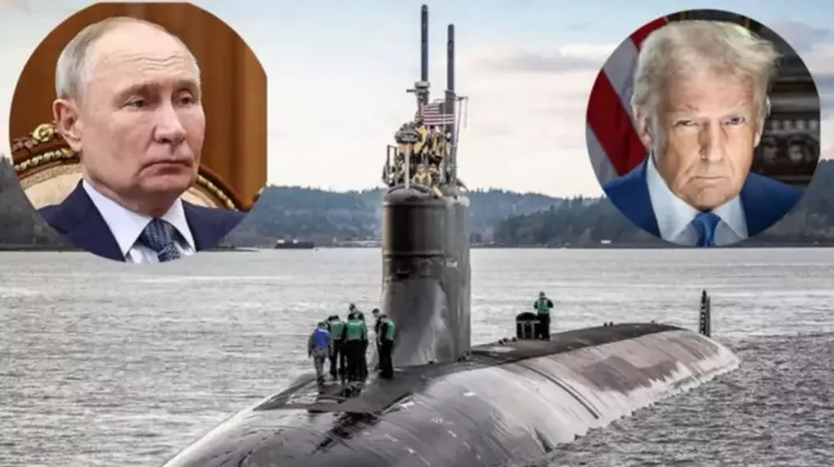 Trump envió dos submarinos nucleares a las aguas internacionales cercanas a Rusia | GENTILEZA FOTOMONTAJE Trump envió dos submarinos nucleares a las aguas internacionales cercanas a Rusia | GENTILEZA FOTOMONTAJE