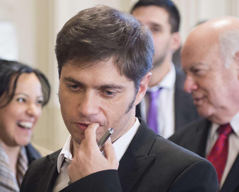 El ministro de Economía, Axel Kicillof.