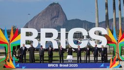 Cumbre de los BRICS en Río de Janeiro.