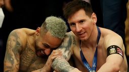 Final de la Copa América, Neymar Jr. y Lionel Messi: ¿Quién imaginaría que fue una imagen premonitoria?
