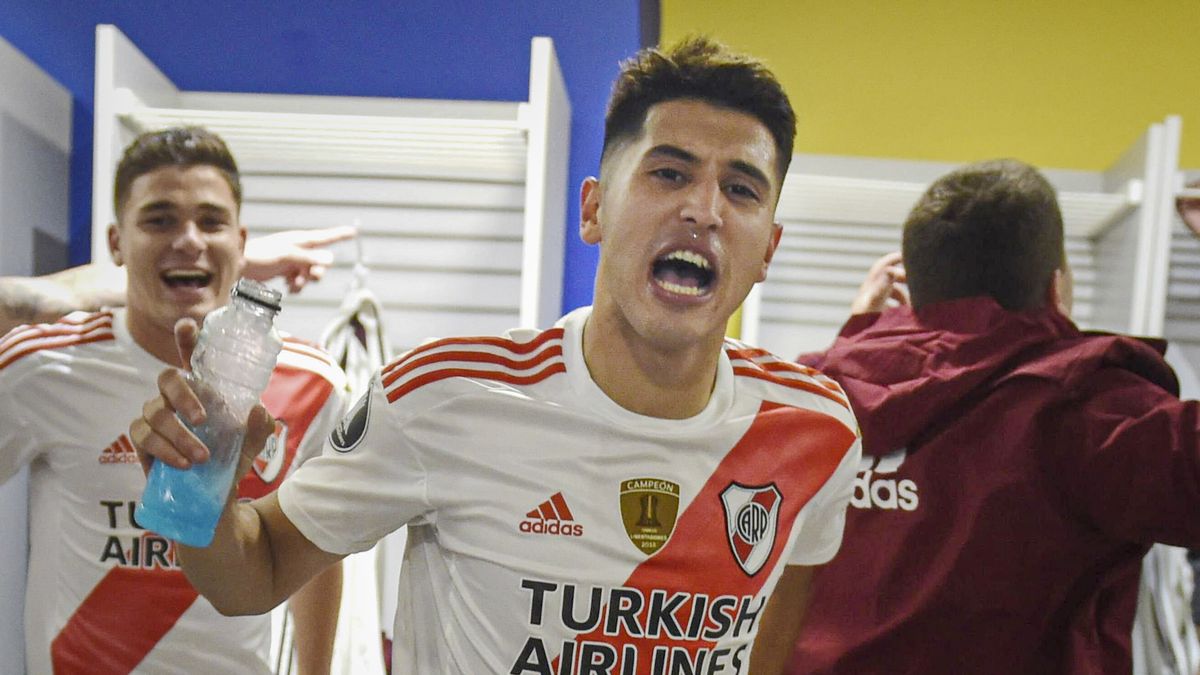 La respuesta de Exequiel Palacios (ex River) a Davoo Xeneize que se hizo viral