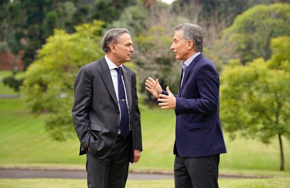 Mauricio Macri y Miguel Pichetto.