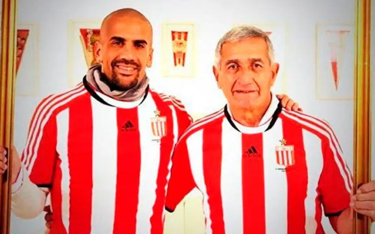 Juan Sebastián Verón y Juan Ramón Verón