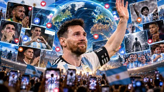 LionelMessi se despidió de la Selección Argentina pero este hecho no fue sólo unadiós sino que provocó un récord de interacciones en las redes sociales. Foto:Gentileza: Monitor Digital