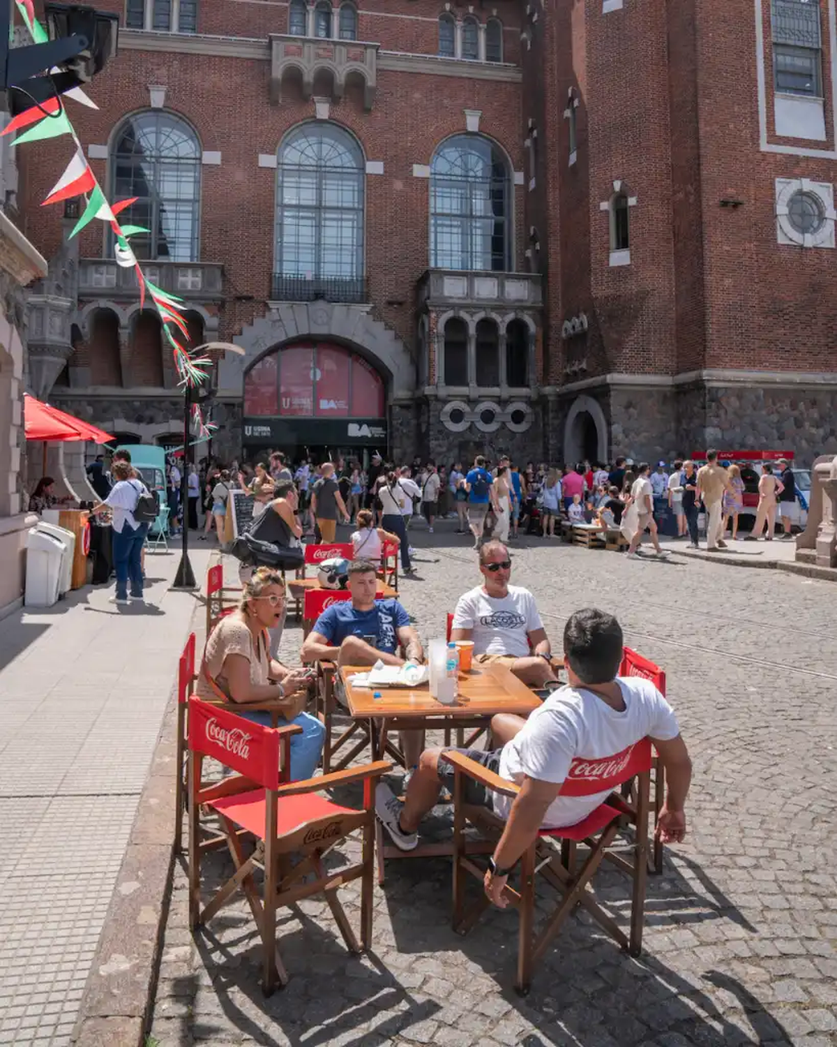 La feria gastronómica italiana será furor en La Boca. La feria gastronómica italiana será furor en La Boca.