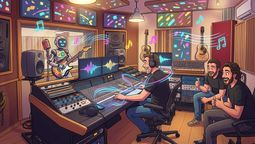 HappyShrimp de Alibaba permite ingresar géneros como rock, pop o música tradicional china y producir pistas vocales e instrumentales sin conocimientos previos.