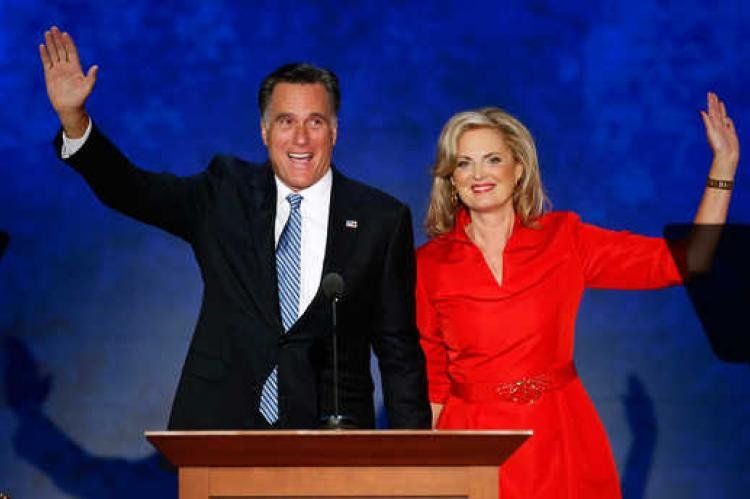 Mitt y Ann Romney.