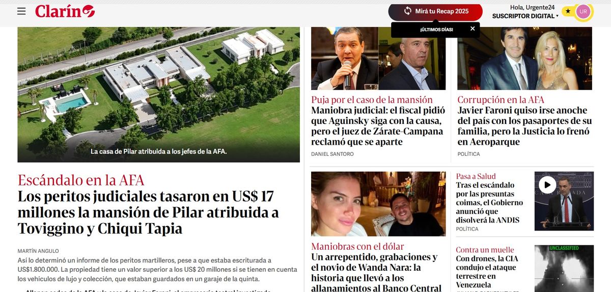 Clarín lo tiene, secundario pero está: ANDIS. Clarín lo tiene, secundario pero está: ANDIS.