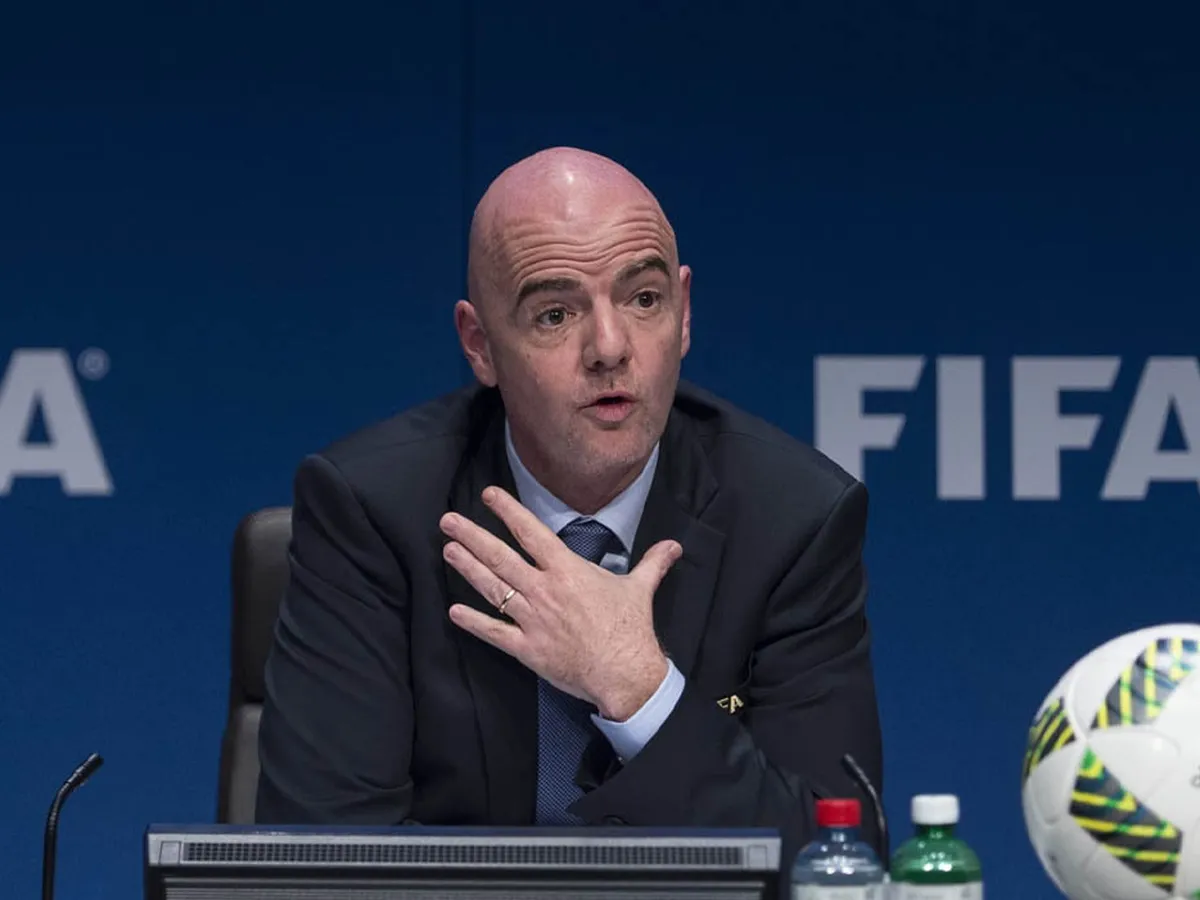 Gianni Infantino, presidente de FIFA.