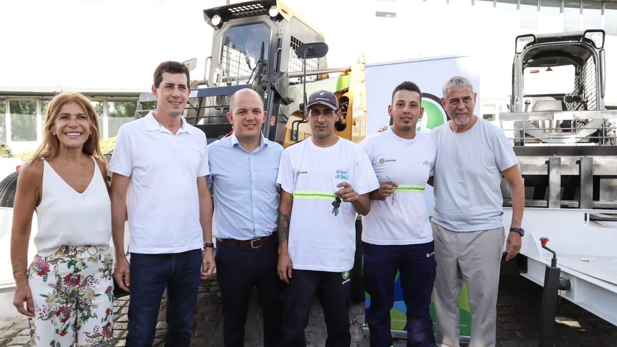Jorge Ferraresi y Wado de Pedro en Avellaneda en el marco del programa Municpios de Pie