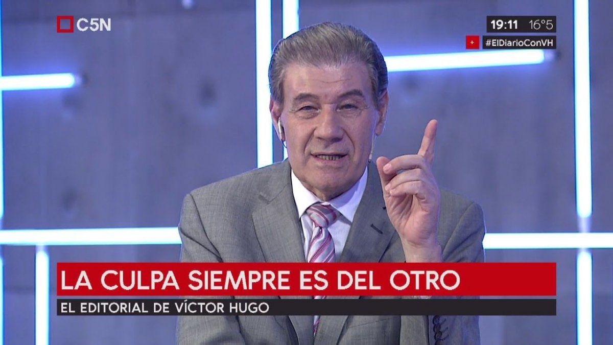 Víctor Hugo Morales no se salvó de la limpieza en C5N.
