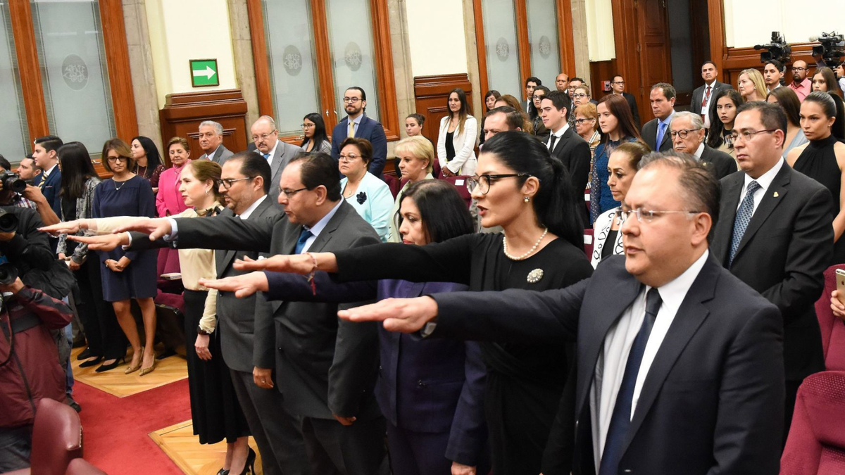 Rechazo masivo a la reforma judicial. Rechazo masivo a la reforma judicial.