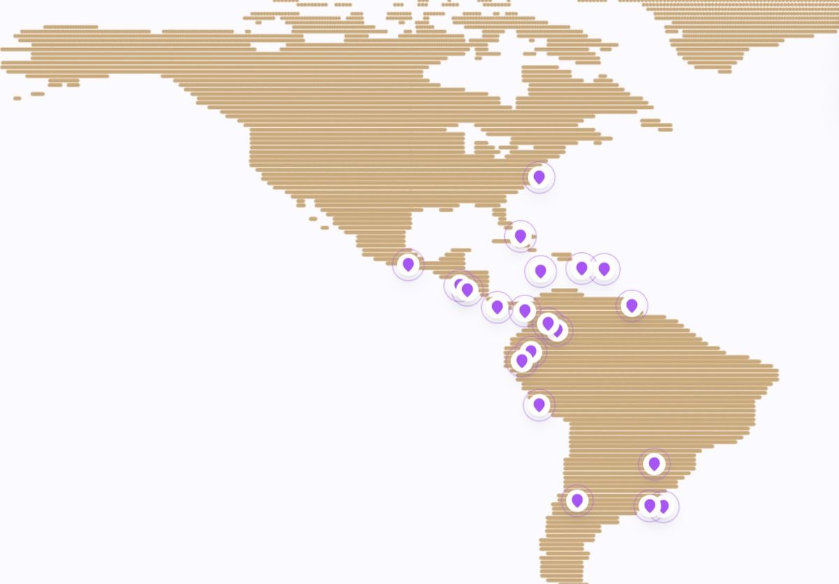 El mapa, en la página web del fondo COC Global Enterprise, apunta a demostrar, con oficinas en todas esas metrópolis, que hay un plan de expansión regional, no sólo en la Argentina. El mapa, en la página web del fondo COC Global Enterprise, apunta a demostrar, con oficinas en todas esas metrópolis, que hay un plan de expansión regional, no sólo en la Argentina.