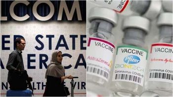 Las vacunas permitidas para ingresar a USA desde este 8/11