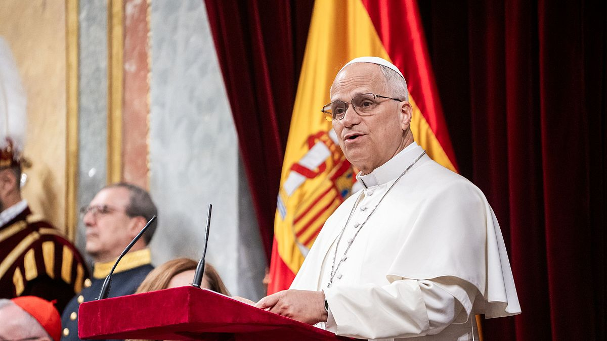 León XIV es el primer papa que pronuncia un discurso como jefe del Estado Vaticano ante el Congreso de España| CÉSAR VALLEJO RODRÍGUEZ CÉSAR VALLEJO / EUROPA PRESS León XIV es el primer papa que pronuncia un discurso como jefe del Estado Vaticano ante el Congreso de España| CÉSAR VALLEJO RODRÍGUEZ CÉSAR VALLEJO / EUROPA PRESS