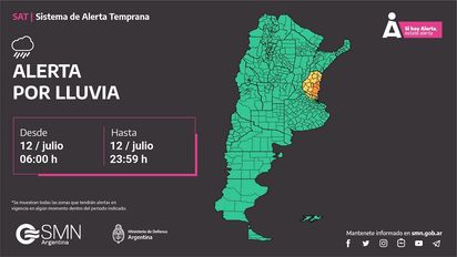 Paciencia: Frío, viento y lluvias hasta mediodía del jueves