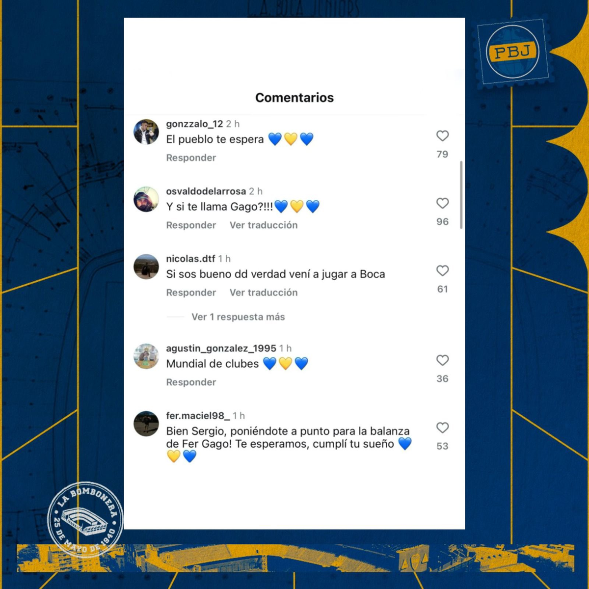 Más comentarios tentando al jugador con el Mundial de Clubes y La Bombonera. Más comentarios tentando al jugador con el Mundial de Clubes y La Bombonera.