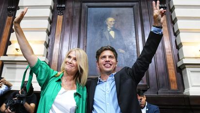 Axel Kicillof va por la reelección con Magario como Vice