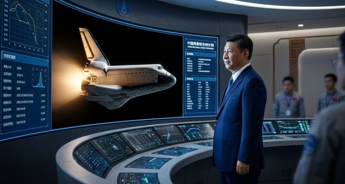 Por primera vez, un satélite comercial de imágenes propiedad de Vantor (conocida como Maxar) logró fotografiar con nitidez en órbita a la nave espacial china popularmente llamada Shenlong.&nbsp; &nbsp;