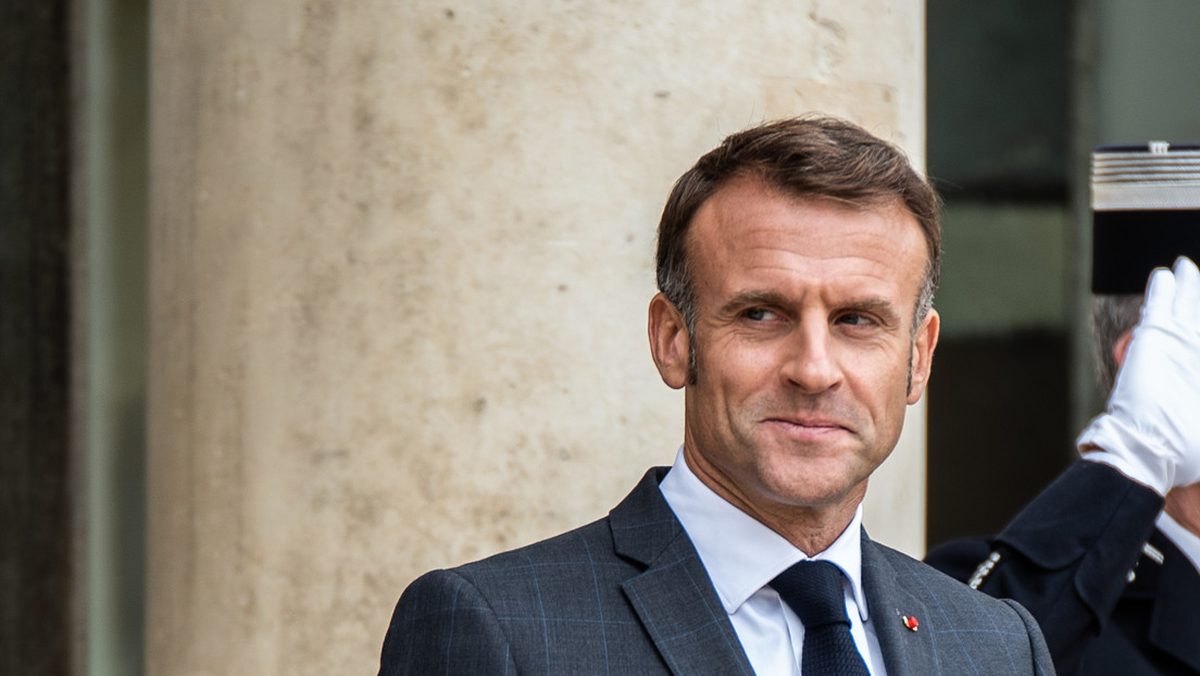 El presidente de Francia, Emmanuel Macron El presidente de Francia, Emmanuel Macron