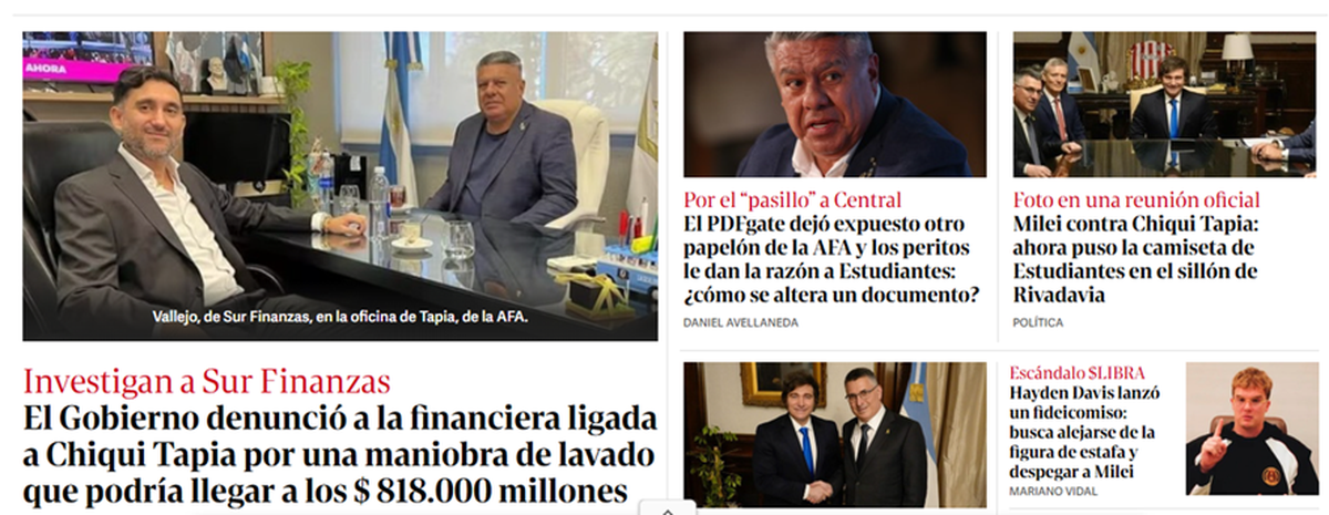 Luego de 8 años, Clarín Luego de 8 años, Clarín