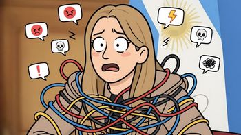 A Florencia Carignano se le cruzaron los cables y en X saltó la térmica: