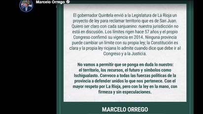 Escala la tensión: San Juan convocó a todas las fuerzas a actuar unidas contra la ley de Quintela